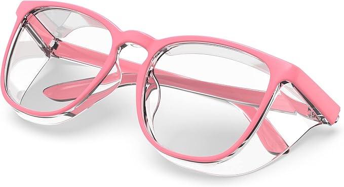 Stylish Safety Glasses, Clear Anti-Fog Anti-Scratch Protective Glasses For Men And Women