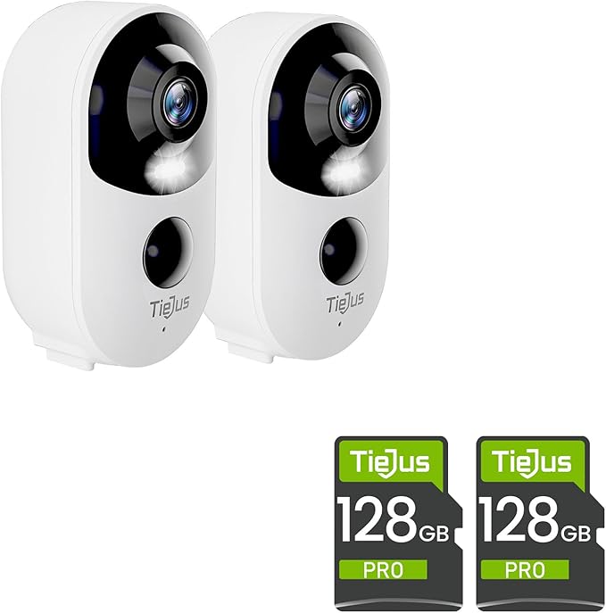 128G SD Card 1 Pack for Security Camera,Memory Card Full HD Video Compatible with Digital Camera