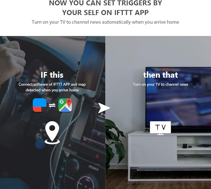 BroadLink RM4 pro IR and RF Universal Remote, All in One Hub Code Learning Wi-Fi Remote Control for TV Air Conditioner STB Audio, Curtain Motor, Works with Alexa, Google Home, IFTTT