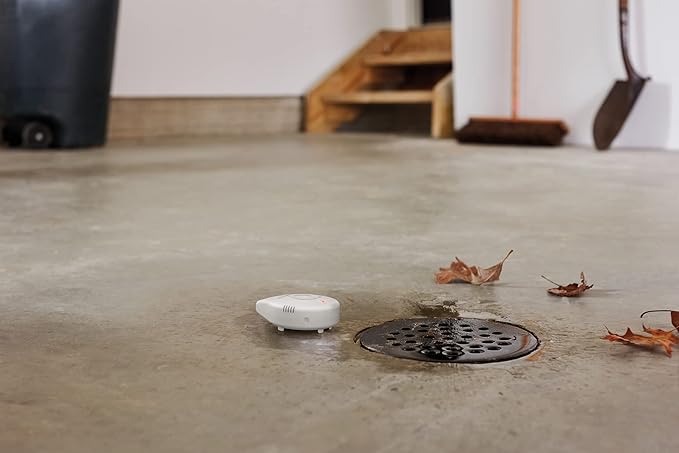 Flo by Moen Smart Water Detector, 1-Pack with Leak Sensing Cable (6-ft)