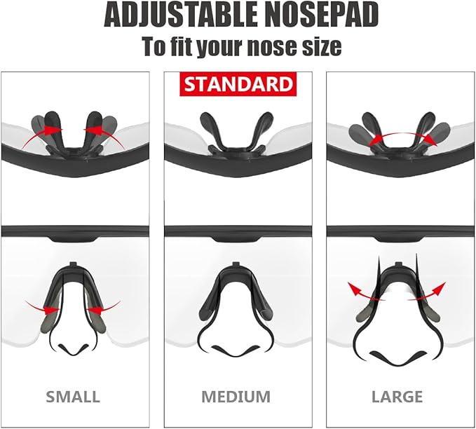 Eye Protection Anti Fog Sport Safety Glasses for Women Men Running Cycling Riding Pickleball Range S54