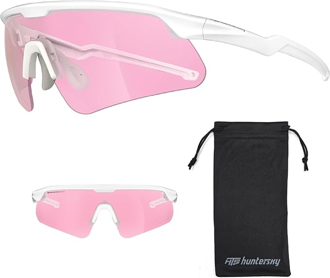 Eye Protection Anti Fog Sport Safety Glasses for Women Men Running Cycling Riding Pickleball Range S54