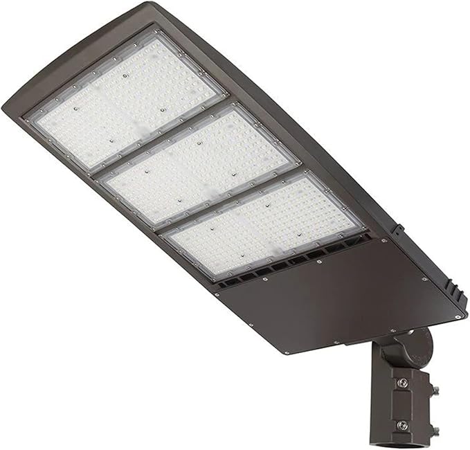 480V 450W LED Parking Lot Pole Light, LED Area Shoe Box Light for Sport Court Parking Lot Street Areas 63000LM 1500W MH/HPS Equiv. 5000K 480V DLC UL Certified
