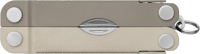 LEATHERMAN, Micra, Keychain Multi-tool with Grooming Tools, Mini Pocketknife for Everyday Carry (EDC), Hobbies & Outdoors, Built in the USA, Winter Fog