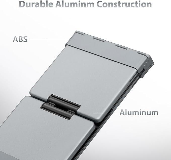 iClever Foldable Keyboard, BK08 Bluetooth Keyboard with Sensitive Touchpad (Sync Up to 3 Devices), Tri-Folding Pocket-Sized for Windows Mac Android iOS