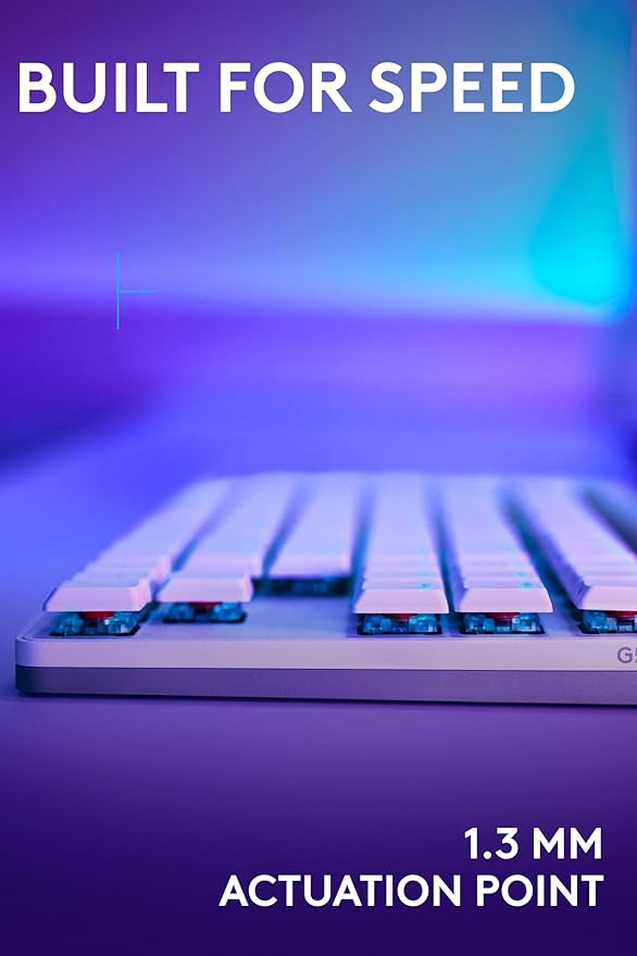 Logitech G502 X LIGHTSPEED Wireless Gaming Mouse & G515 LIGHTSPEED TKL Wireless Gaming Keyboard, Fully Programmable RGB Low-Profile Keyboard & Mouse Combo PC/Mac - White