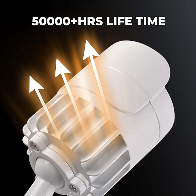 LED Motion Sensor Outdoor Lights, 34W 3500LM 5000K Daylight, IP65 Waterproof, Dusk to Dawn Flood Light, 2 Head Motion Detector Security Lights for Outside, Patio, Garage, Yard (White, 1 Pack)