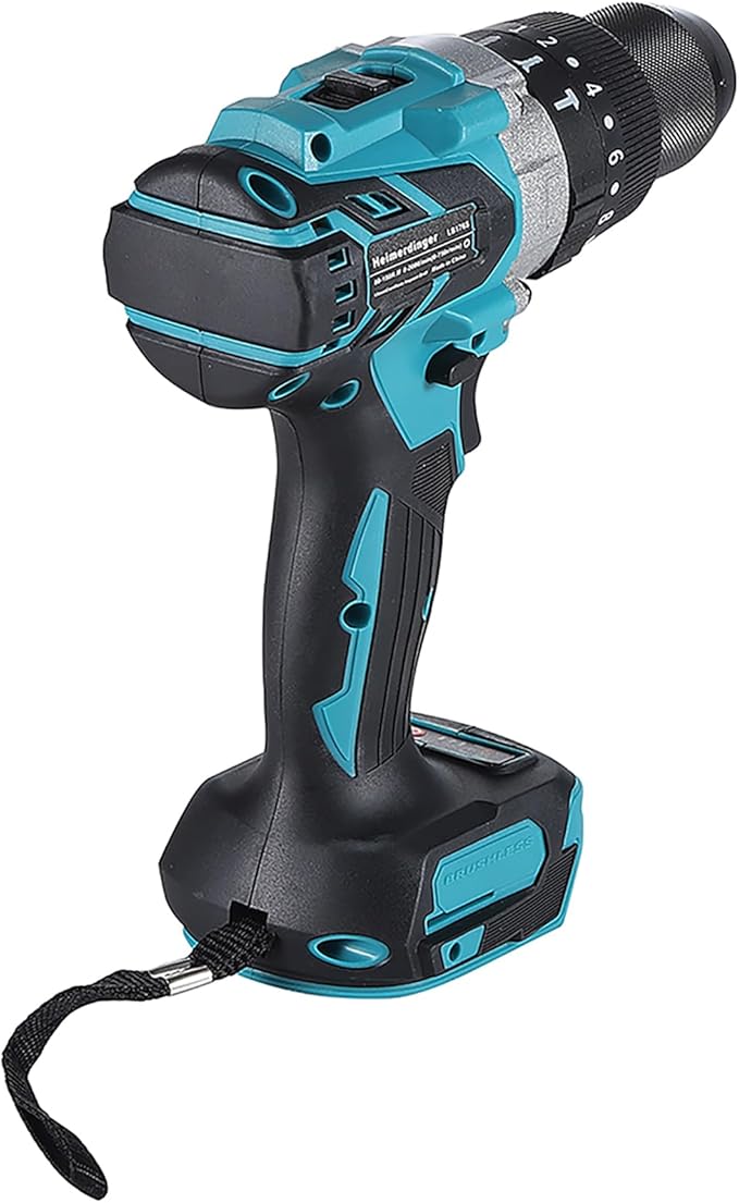 1300 In-lb(150N.m) Brushless Cordless Impact Drill for Makita 18V Battery, 1/2'' Hammer Drill,2 Speed Electric Impact Driver with 21-Torque Setting