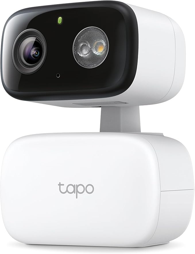 Tapo 1080p Pan/Tilt Indoor/Outdoor Security Camera – Free Person/Baby Cry Detect & Motion Track, 360° Pan, Color Night Vision, SD/Cloud Storage, Works w/Alexa & Google Home HybridCam 360