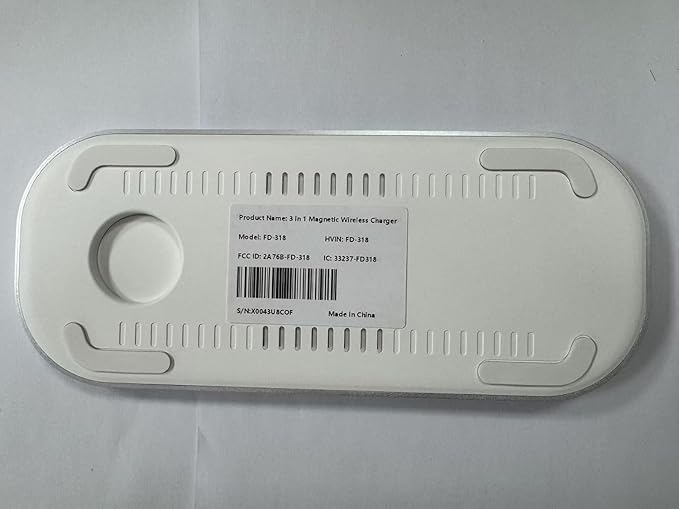 3 in 1 Wireless Charger for iPhone, Foldable Charging Station for Magsafe for iPhone 16/15/14/13/12/Pro Max/Pro/Mini/Plus, Apple Watch 10/9/8/7/SE/6/5/4/3/2/1/Ultra2/Ultra, AirPods pro/2/3/4 (Silver)