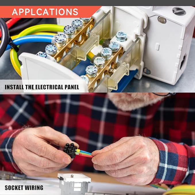HKS Crimping Tool for Sleeves Ferrule Terminals & Pin Cord End- Ratcheting Wire Crimpers - AWG 10-2 (6-35mm²) - Ratchet Terminal Crimper - Electrical Crimping Tool