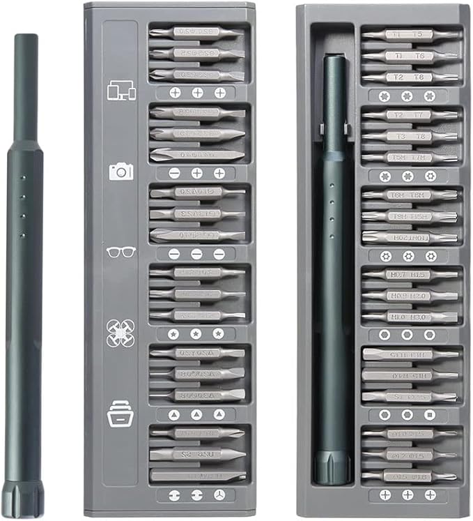 BES 72 in 1 Precision Screwdriver Set,Mini Screwdriver Set,Repair Tool Kit with Case Screwdriver Set for Computer, Laptop, Xbox, Macbook