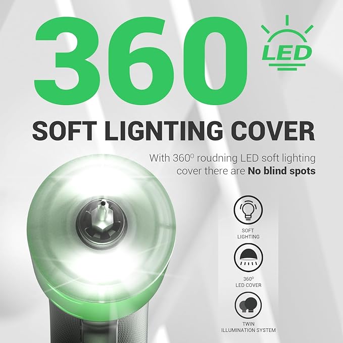 4V Electric Screwdriver Set, 5 N.m with 2000 mAh Li-ion Battery, 1/4" Magnetic Hex Chuck, USB-C Charging Cable, 18 Driver Bits for Furniture Repairs, Green