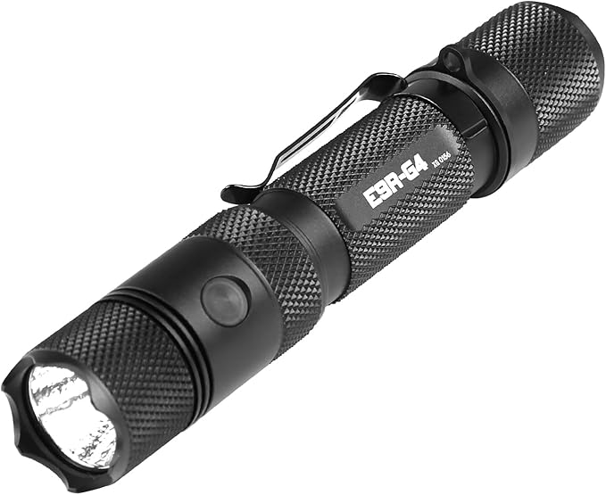 PowerTac E9R G4 Tactical Flashlight – 2550 Lumen Rechargeable LED Flashlights with Magnetic & USB Charging, Super Bright IPX8 Waterproof Light for Emergency, Camping, and EDC