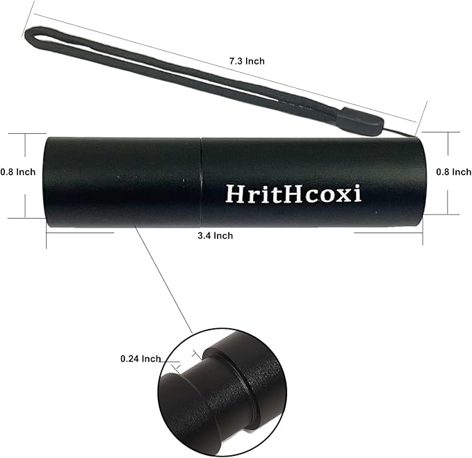 Rechargeable Mini LED Flashlights, 6pcs High Brightness Flash Light with Lithium Battery 3 Mode XPE 1200 Lumen Waterproof Zoomable Torch with USB Cable for Camping, Hiking, Riding, etc