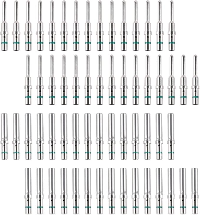 JRready ST6258 DT Connector Solid Contacts Kit Size 16 Terminal KIT 30 PCS Male Pins 0460-215-16141 and 30 PCS Female Sockets 0462-209-16141 for 14-16 awg Wire Size