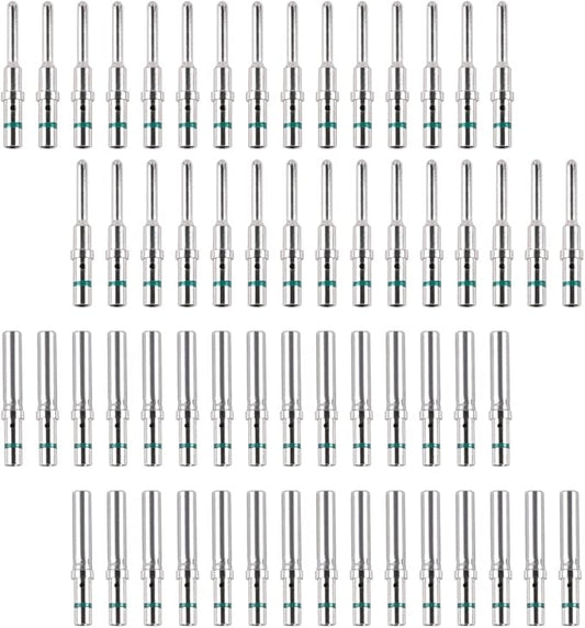 JRready ST6258 DT Connector Solid Contacts Kit Size 16 Terminal KIT 30 PCS Male Pins 0460-215-16141 and 30 PCS Female Sockets 0462-209-16141 for 14-16 awg Wire Size