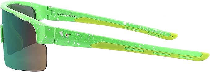 X Power ANSI Z87+ Safety Shield Sunglasses Impact Resistant Polycarbonate Lens & Frame (Made In Taiwan)