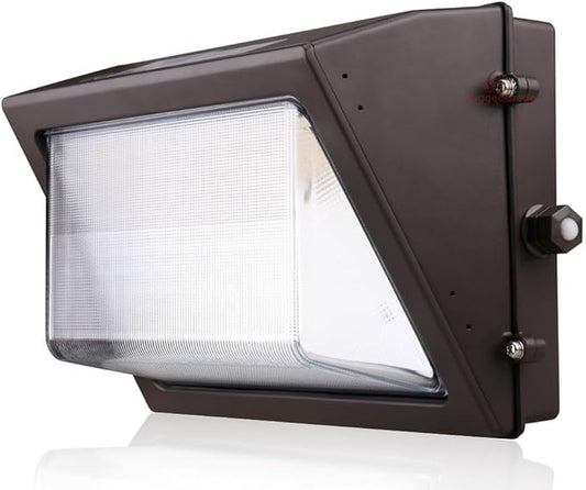 RuggedGrade 80W LED Wall Pack with Photocell + Battery Backup - 11,600 Lumens - Durado IV Series - Color Selectable 3000K/4000K/5000K - Outdoor LED Wall Light - DLC 5.1 Premium