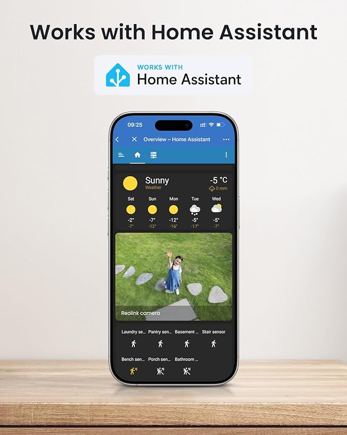 REOLINK PTZ Security Camera System 4K, IP PoE 360 Camera with Dual-Lens, Auto 6X Hybrid Zoomed Tracking, 355 Pan & 90 Tilt, Outdoor Surveillance, AI Detection, TrackMix PoE