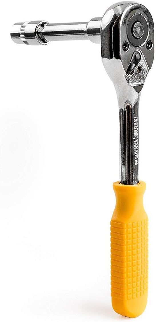 DEKOPRO 228 Piece Socket Wrench Auto Repair Tool Combination Package Mixed Tool Set Hand Tool Kit with Plastic Toolbox Storage Case