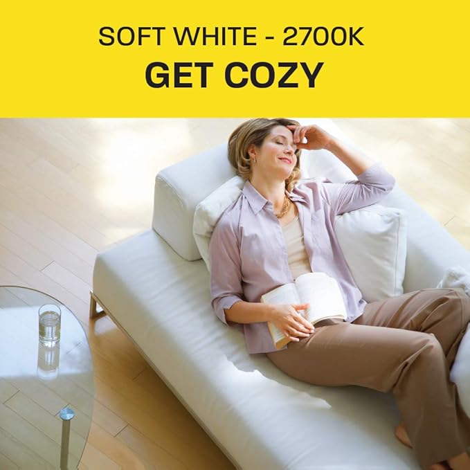 Feit Electric OM60/3DIMCA/LEDI 65W Equivalent IntelliBulb Switch to Dim A19 LED Light Bulb, 2700K Soft White (Pack of 2)