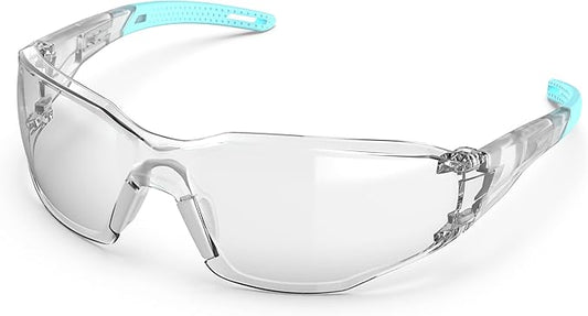 Safety Glasses Anti-Fog Goggles Clear Lens,Adjustable Frames Blue Light Blocking Eye Protection For Men Women