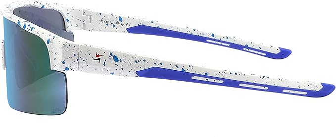 X Power ANSI Z87+ Safety Shield Sunglasses Impact Resistant Polycarbonate Lens & Frame (Made In Taiwan)