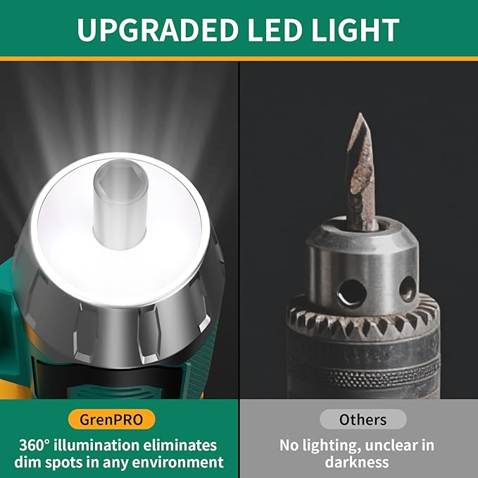 4V Electric Screwdriver Rechargeable, Cordless Screwdriver 9pcs Bit with 1pc Bit Holder, USB Small Power Screwdriver Set with Bits, Green