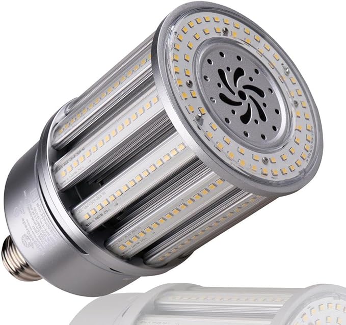 RuggedGrade Aries S Series 80W LED Corn Bulb | 10,400 Lumens | 4000K | Fanless Design | Built-in 6KV Surge Protection | DLC 5.1 Premium