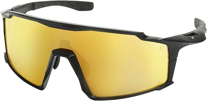 X Power ANSI Z87+ Safety Shield Sunglasses Impact Resistant Polycarbonate Lens & Frame (Made In Taiwan)