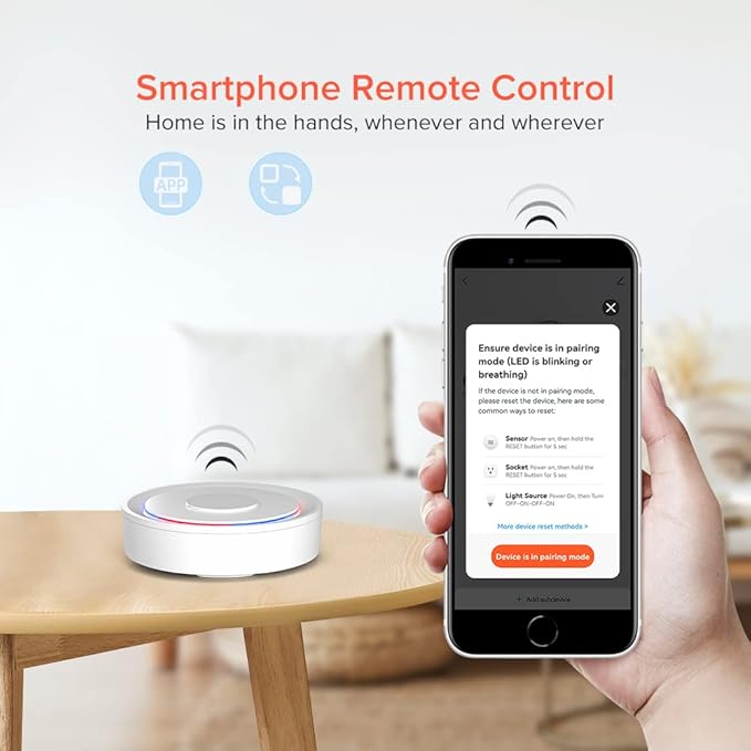 BTF-LIGHTING Wired Zigbee3.0 Tuya Gateway Compatible with AppleHome Alexa Google Home SmartLife TuyaSmart APP Work with ZigBee Smart Device for Living Room Kitchen Bedroom