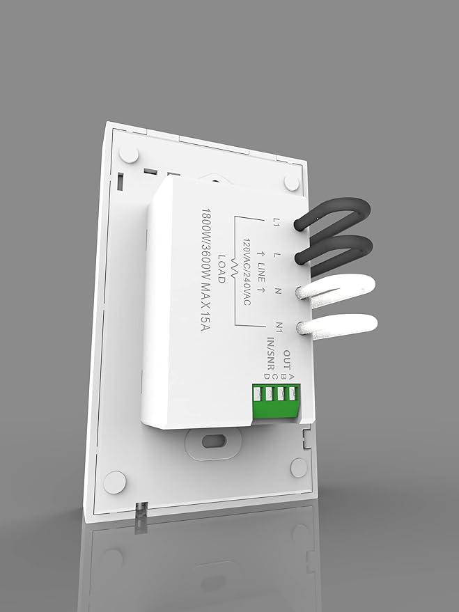Thermostat THERMAEGH Smart Home/WiFi Thermostat w/Built-in GFCI for Control of 120V or 240V Radiant Heat Includes Floor Sensor