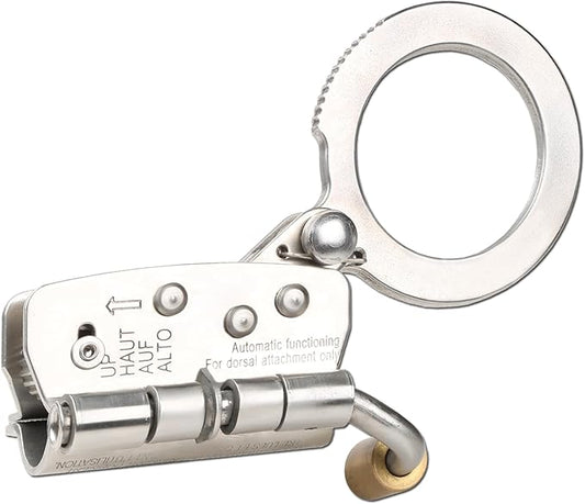 Stainless Steel Anti Panic Trailing Rope Grab, for 5/8" Rope Diameter Fall Protection