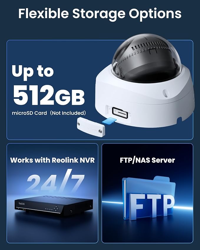 REOLINK Duo 3V PoE, 16MP UHD Dual-Lens PoE Security Camera with 180° Panoramic, Motion Track, Color Night Vision, Smart Detection, 2 Way Talk, IK10 Vandal-Proof, IP67 Weatherproof, No PT Supported