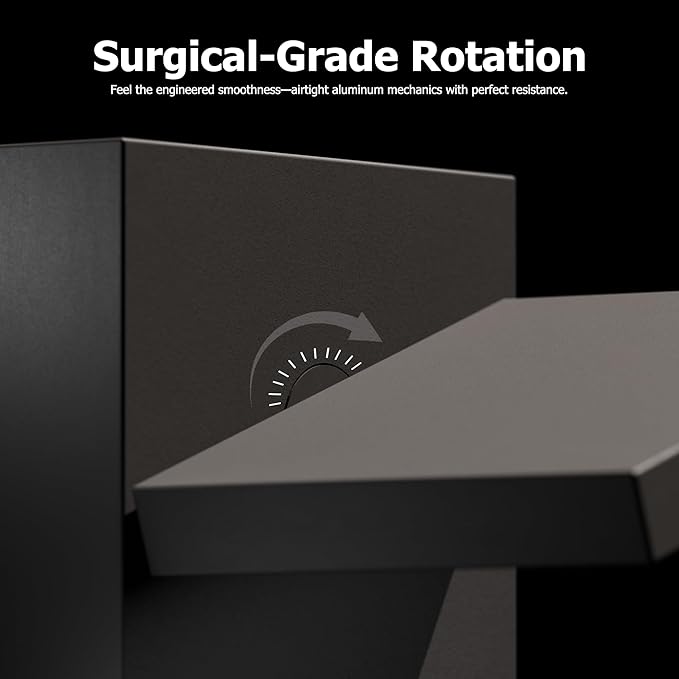 Lustrlach Outdoor Motion Sensor Wall Light LED Exterior Lighting Fixture for House Modern Porch Light Aluminum with Adjustable Head IP54 Waterproof Sconce for Patio Garden Garage,Black