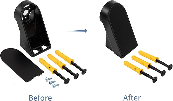 6 FT Handrails for Indoor Stairs,Railings，Outdoor Stairs Handrail，Modern Aluminum Handrail Set, Wall Mounted，Wall Return Bracket More Safety, Rust Free. (Matte Black, 6 FT)