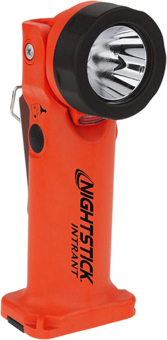 Nightstick XPP-5566RX Intrant Intrinsically Safe Dual Angle Light - 3 in 1 Flashlight, Floodlight, Dual-Light - 8 Brightness Modes - Red