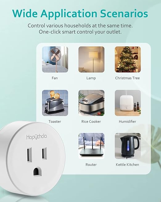 Remote Control Outlet,15A/1500W, 500 Feet RF Range Remote Light Switches Kit, No Wiring Needed Wireless Remote Outlet for Light, Small Electrical Appliance, with Anti-Surge 4000V