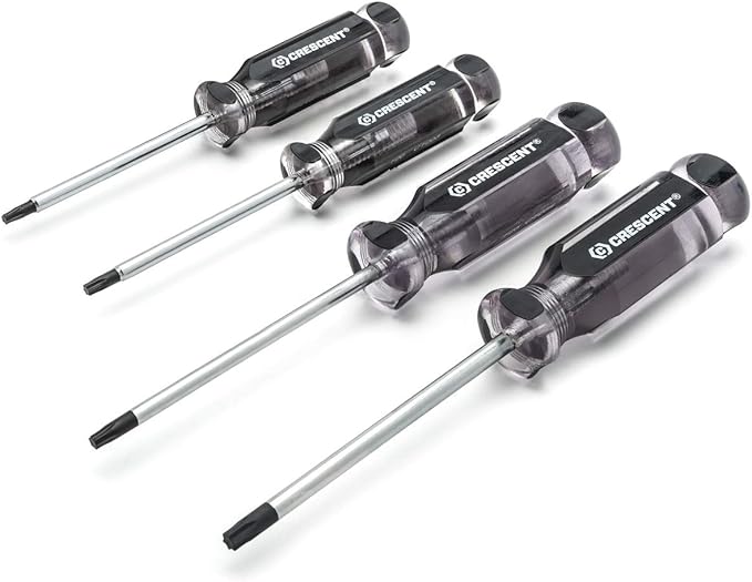 Crescent 4 Pc. Torx® Acetate Screwdriver Set - CT4PCSET