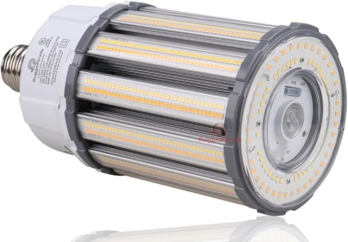 RuggedGrade Aries III Series 150W LED Corn Bulb | 22,200 Lumens | 5700K Daylight Bright | E39 Base | High Efficiency | DLC 5.1 Premium