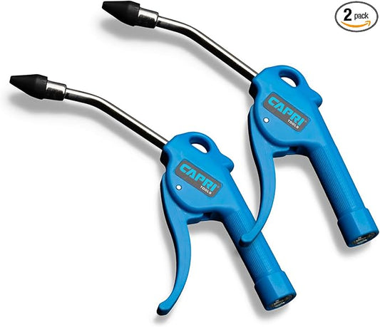 Capri Tools 5 in. Air Blow Gun with Rubber Tip, 2-Pack