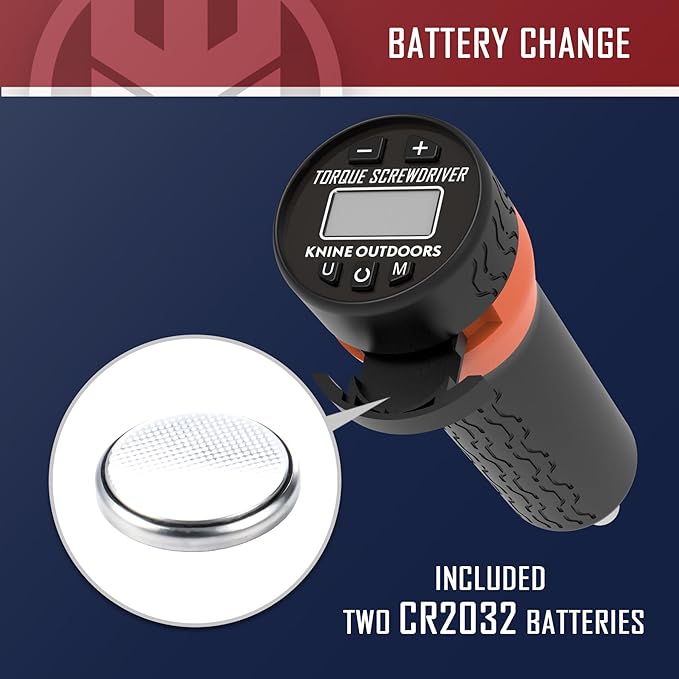 KNINE OUTDOORS Digital Torque Screwdriver Wrench Driver Set 15-100 Inch Pounds lbs for Maintenance, Hex Bits, 1/4" Socket, Shaft Extension, Scope Level Bubble, For Tools, Bike Repairing and Mounting