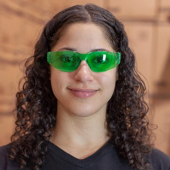 BISON LIFE Keystone Color Lens Safety Glasses | Anti Scratch | Impact Resistance | ANSI Z87.1 Standard | UV 400 Protection