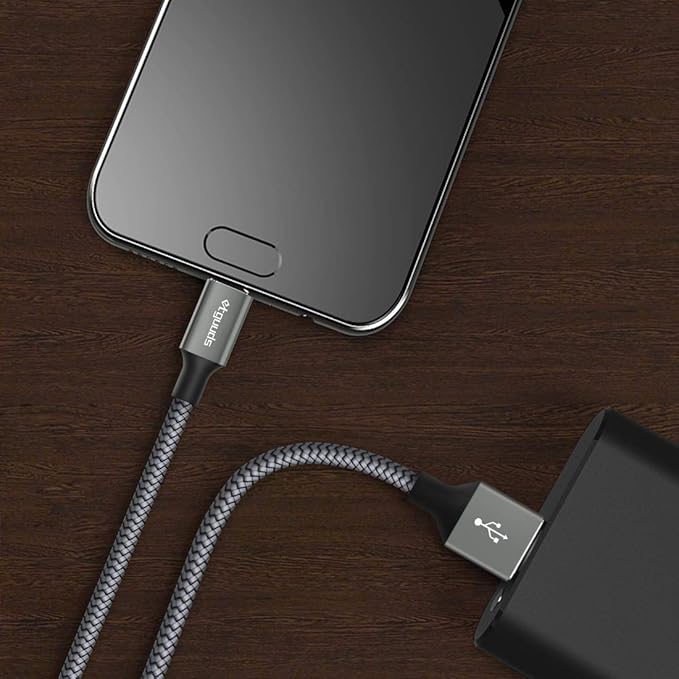 etguuds USB to USB C Cable 3ft, 2-Pack USB A to Type C Charger Cord Fast Charging for Samsung Galaxy A15 A25 A35 A55 A54, S24 S23 S22 S21 S20 S10 S10E, Note 20 10, Moto G, for iPhone 16 15, Gray