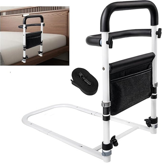 Bed Rails for Elderly Adults Safety, Bed Rail Elderly Bed Assist Rail for Seniors Helps Getting in and Out of Bed Much Easier