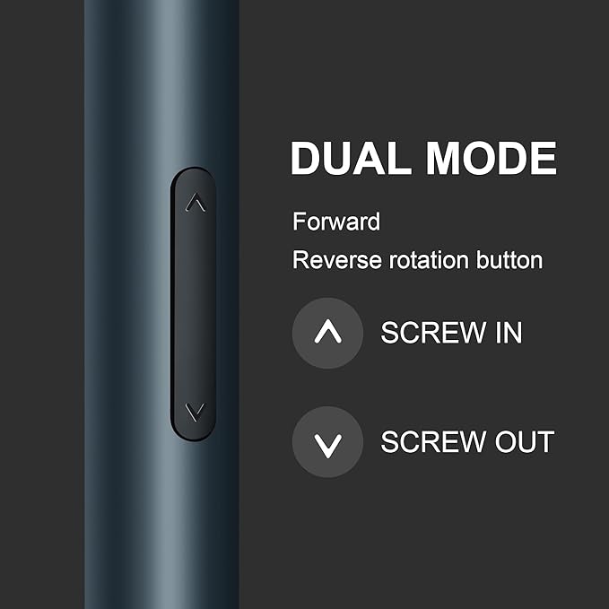 Mini Electric Screwdriver Set, 0.2N.m Precision Torque Screwdriver Rechargeable with 350mAh Lithium-ion Battery, 24pcs Precision S2 Steel Bits, Pocket Aluminum Alloy Storage Case Package