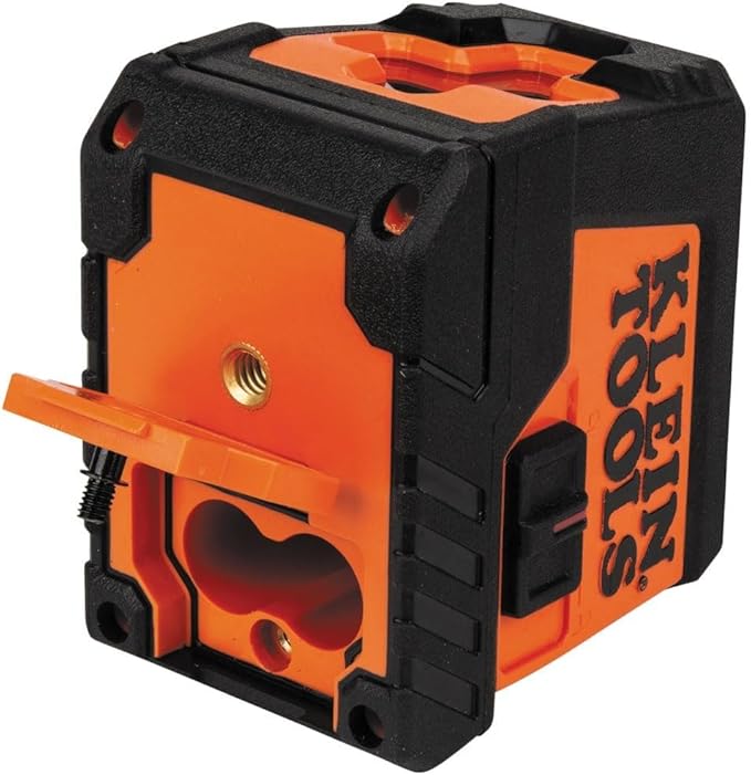 Klein Tools 93MCLS Self-Leveling Laser Level, Mini Cross-Line Level, Leveling Alignment Tool, Bright Red Horizontal and Vertical Lines