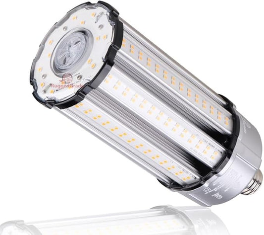 RuggedGrade Aries III 54W LED Corn Bulb | 7,200 Lumens | 5000K | E26 Base | Dimmable with 4KV Surge Protection | DLC 5.1 Premium