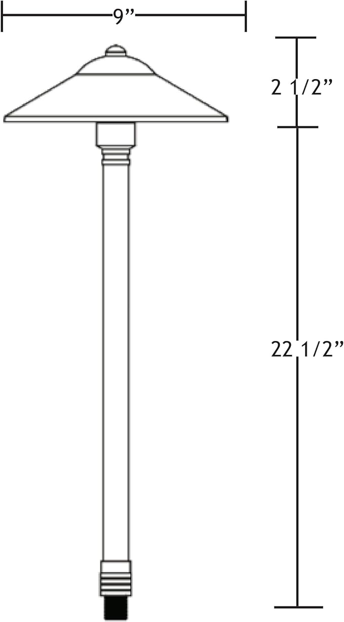 VOLT 12V Brass Bronze LED Landscape Lighting Kit (8 Spotlights, 4 Path Lights) with 150W Low Voltage Transformer for House, Yard, Outdoor Pathway, Walkway, Garden, Driveway or Patio